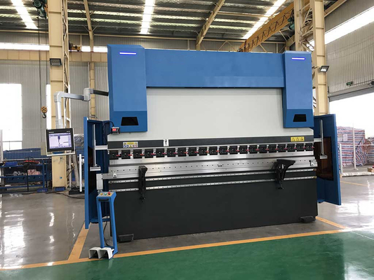Wc67y-160x3200 Wc67k-80/2500 E21 Máy ép phanh Cnc Tấm kim loại