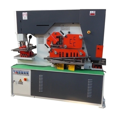 Máy cắt sắt thủy lực nhỏ 90 tấn Q35y-20 Máy cắt đột lỗ Góc cắt sắt